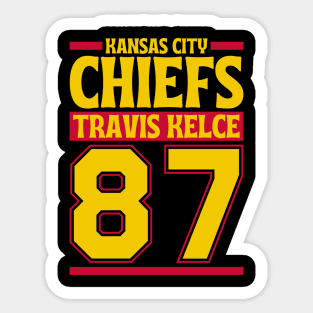 Kansas City Chiefs Travis Kelce 87 American Football Sticker